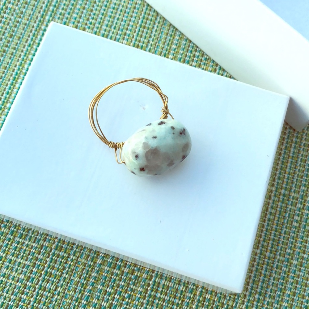 Dalmatian Jasper pendant